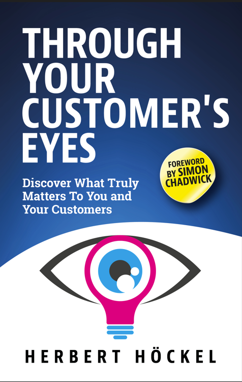 Buchcover: Through Your Customer's Eyes von Herbert Höckel